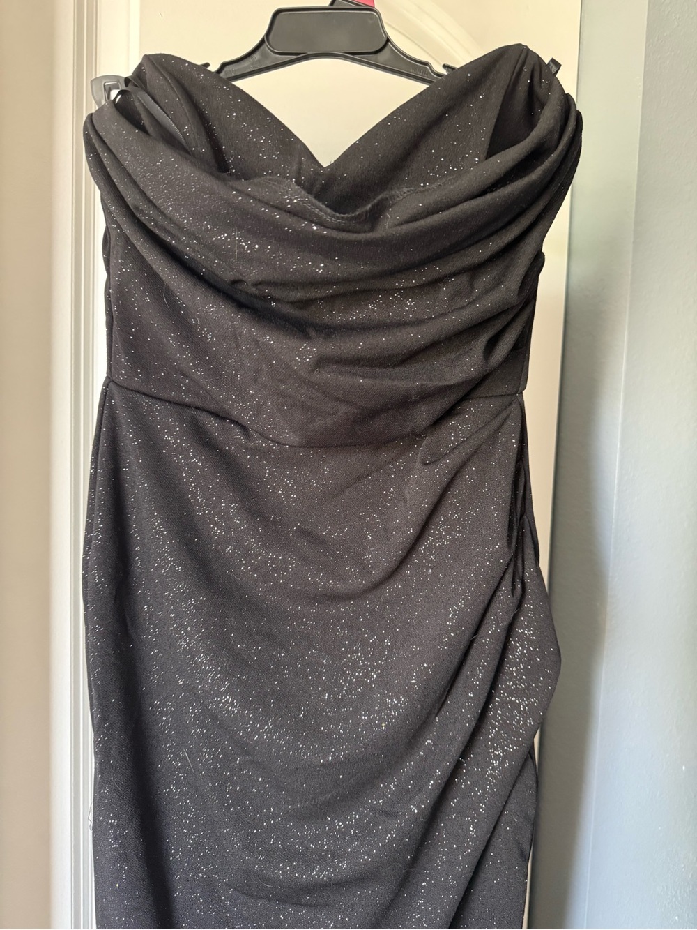Windsor Black Dress with Subtle Sparkle